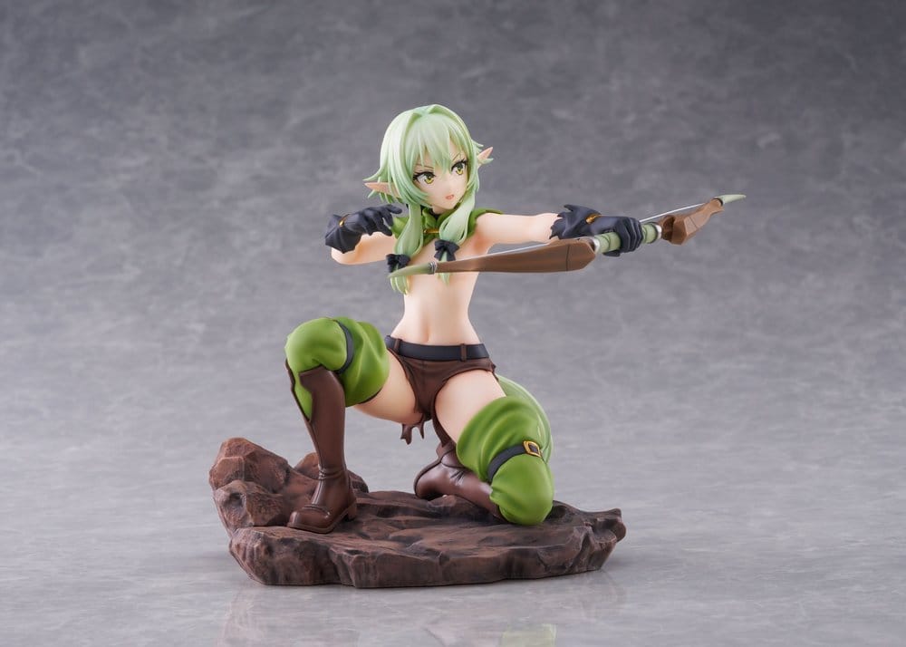 High Elf Archer PVC Statue / Battle with Goblins Version / AmiAmi Limited Edition / Goblin Slayer II / AliceGlint / 16 cm