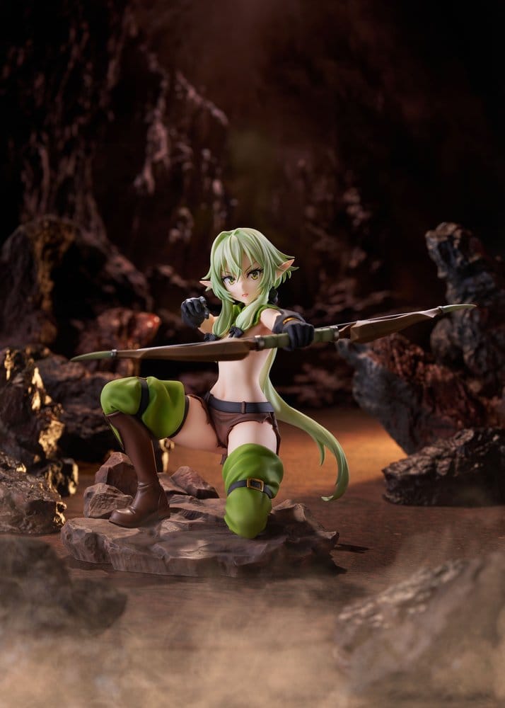 High Elf Archer PVC Statue / Battle with Goblins Version / AmiAmi Limited Edition / Goblin Slayer II / AliceGlint / 16 cm