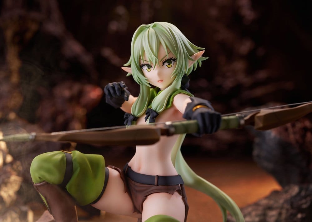 High Elf Archer PVC Statue / Battle with Goblins Version / AmiAmi Limited Edition / Goblin Slayer II / AliceGlint / 16 cm