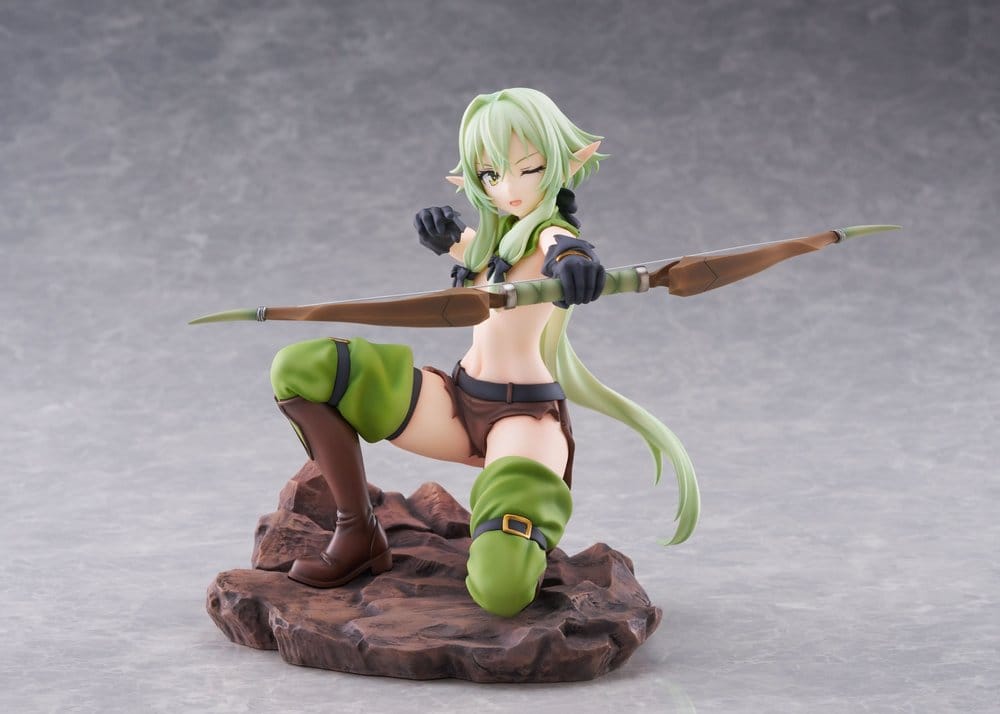 High Elf Archer PVC Statue / Battle with Goblins Version / AmiAmi Limited Edition / Goblin Slayer II / AliceGlint / 16 cm
