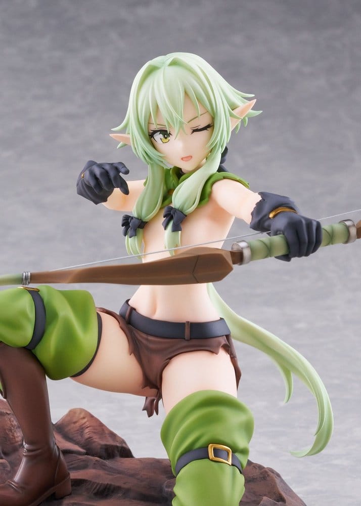 High Elf Archer PVC Statue / Battle with Goblins Version / AmiAmi Limited Edition / Goblin Slayer II / AliceGlint / 16 cm