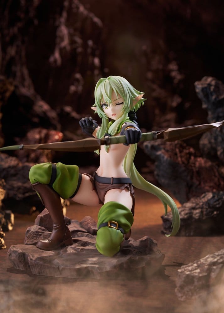 High Elf Archer PVC Statue / Battle with Goblins Version / AmiAmi Limited Edition / Goblin Slayer II / AliceGlint / 16 cm