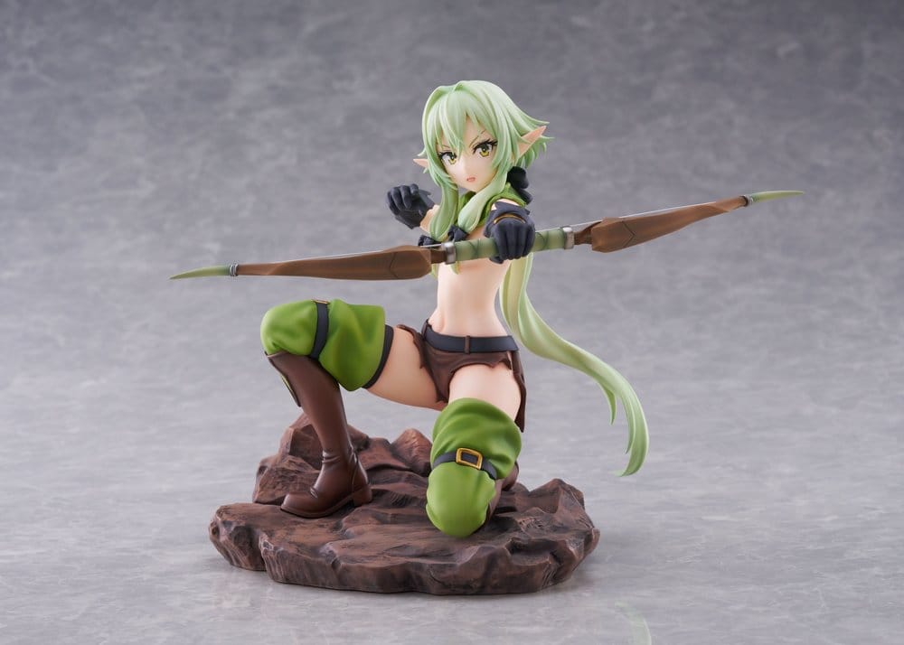 High Elf Archer PVC Statue / Battle with Goblins Version / AmiAmi Limited Edition / Goblin Slayer II / AliceGlint / 16 cm