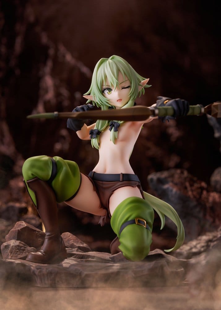 High Elf Archer PVC Statue / Battle with Goblins Version / AmiAmi Limited Edition / Goblin Slayer II / AliceGlint / 16 cm
