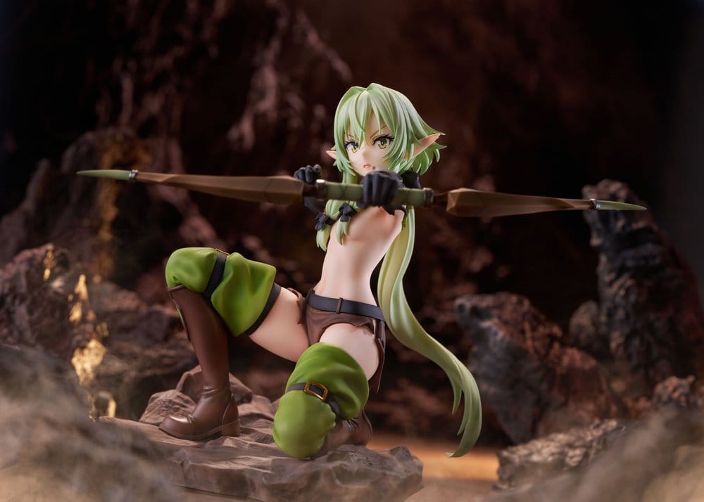 High Elf Archer PVC Statue / Battle with Goblins Version / AmiAmi Limited Edition / Goblin Slayer II / AliceGlint / 16 cm