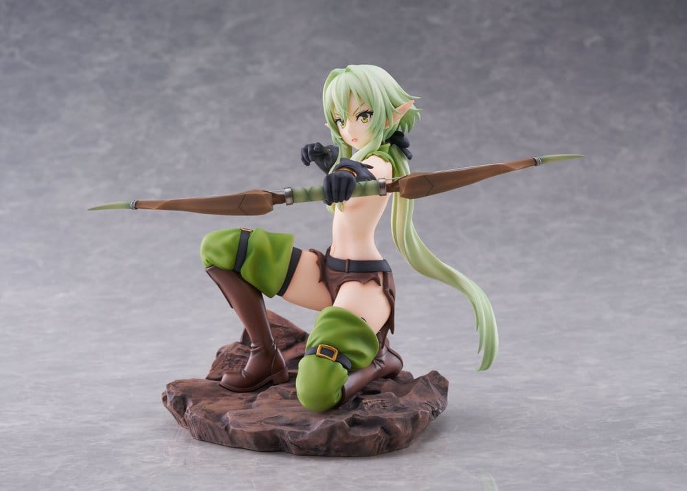 High Elf Archer PVC Statue / Battle with Goblins Version / AmiAmi Limited Edition / Goblin Slayer II / AliceGlint / 16 cm