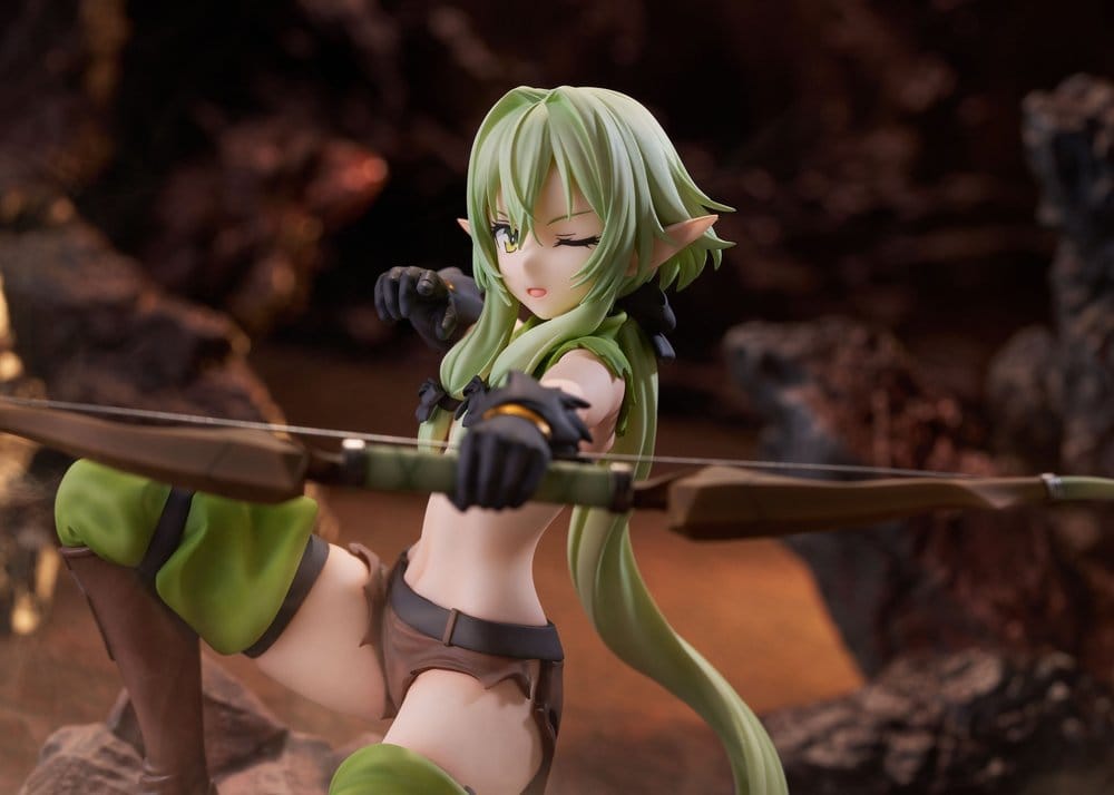 High Elf Archer PVC Statue / Battle with Goblins Version / AmiAmi Limited Edition / Goblin Slayer II / AliceGlint / 16 cm
