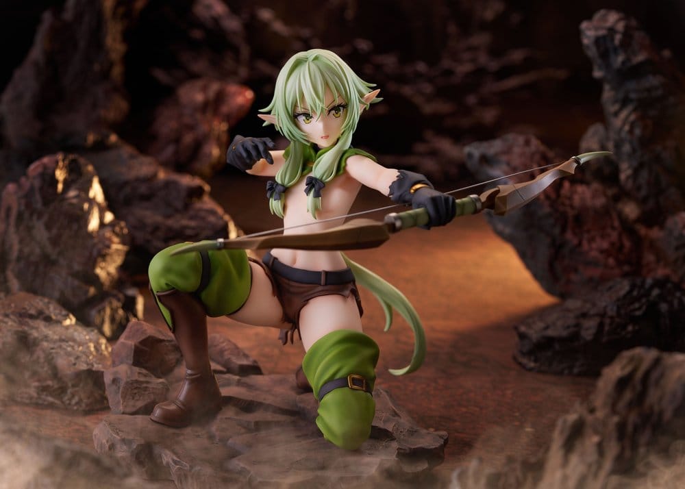 High Elf Archer PVC Statue / Battle with Goblins Version / AmiAmi Limited Edition / Goblin Slayer II / AliceGlint / 16 cm