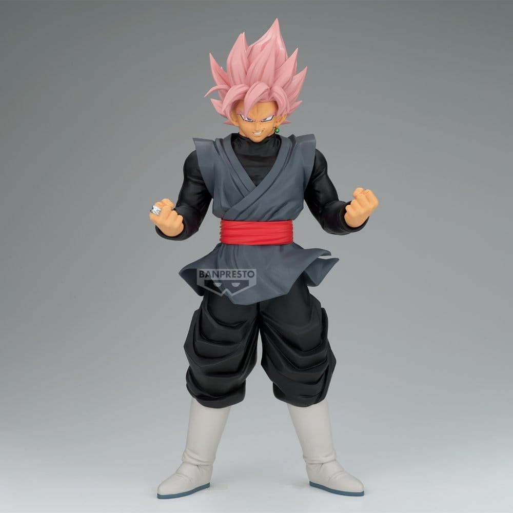 Goku Black PVC Statue / Super Saiyan Rosé / Dragon Ball Super / Banpresto Grandista / 28 cm