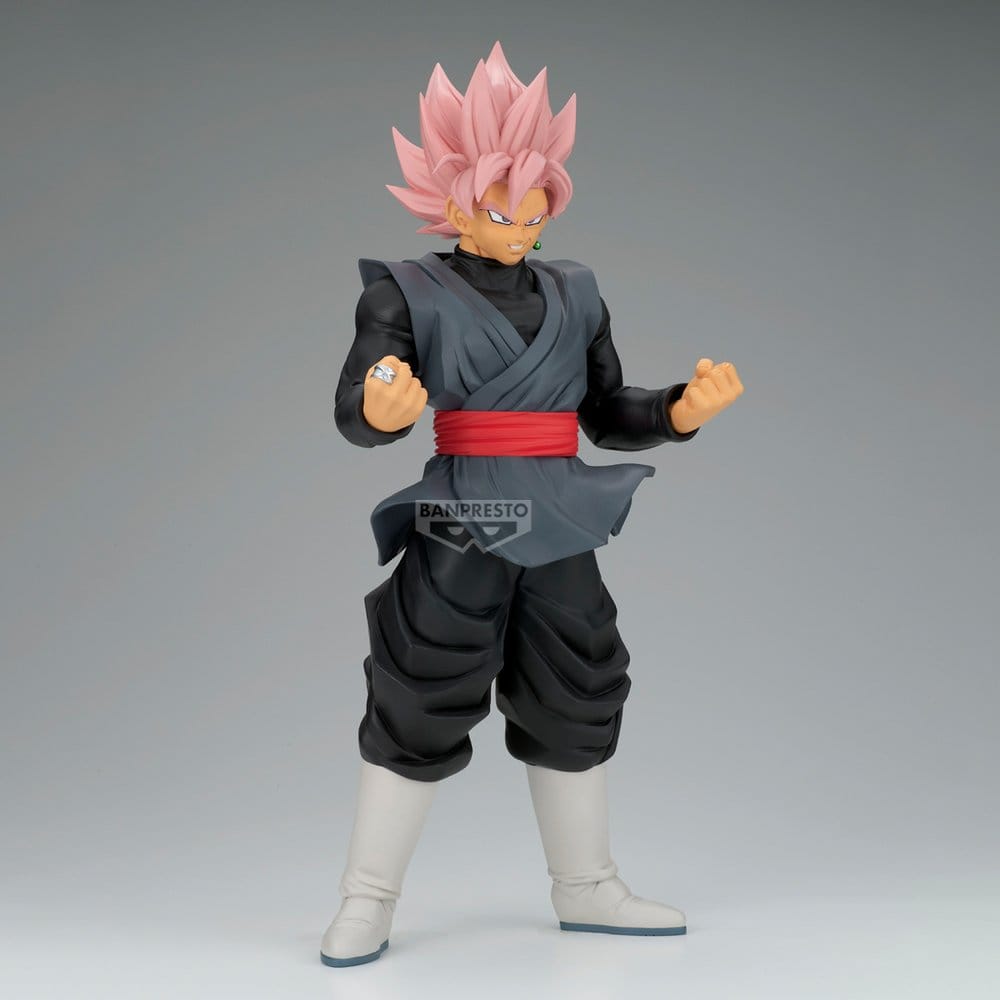 Goku Black PVC Statue / Super Saiyan Rosé / Dragon Ball Super / Banpresto Grandista / 28 cm