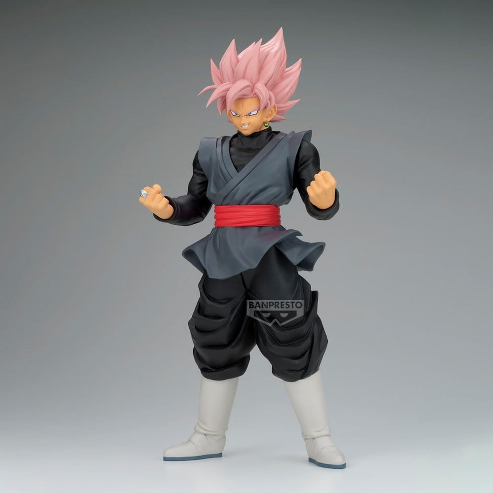 Goku Black PVC Statue / Super Saiyan Rosé / Dragon Ball Super / Banpresto Grandista / 28 cm