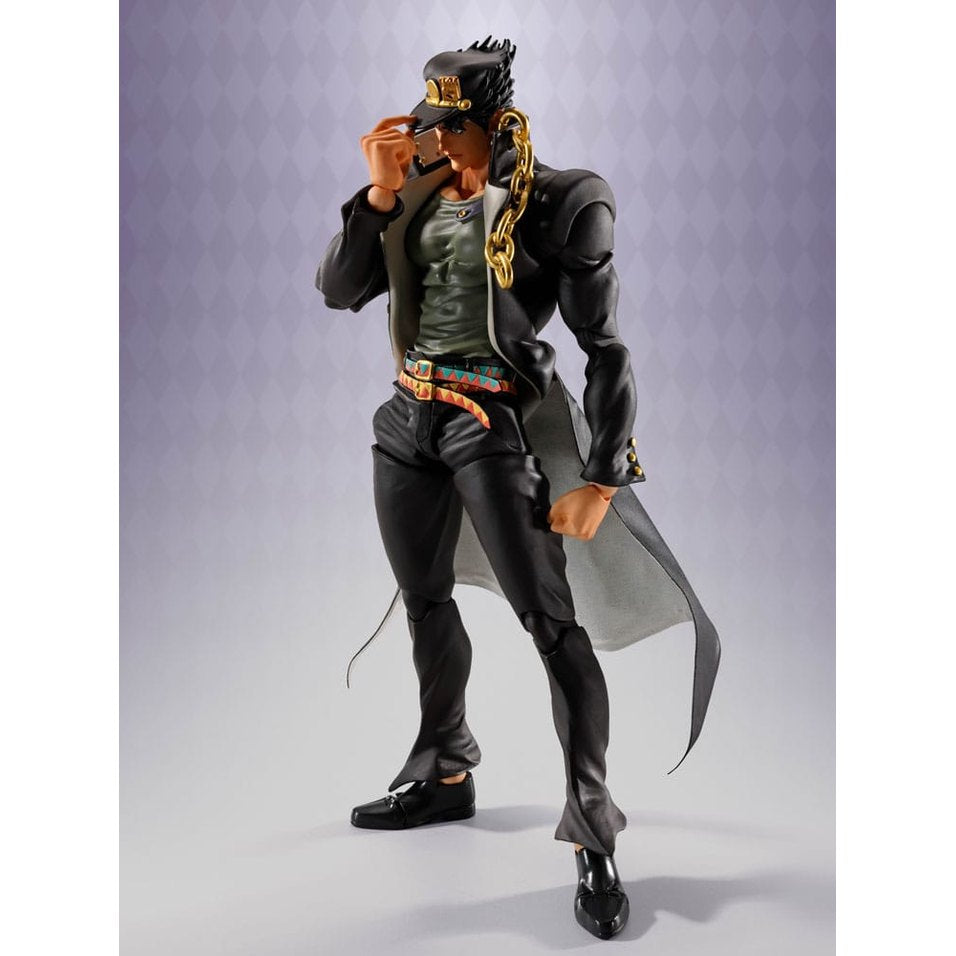 Jotaro Kujo Actionfigur / JoJo's Bizarre Adventure / Tamashii Nations S.H.Figuarts / 17 cm