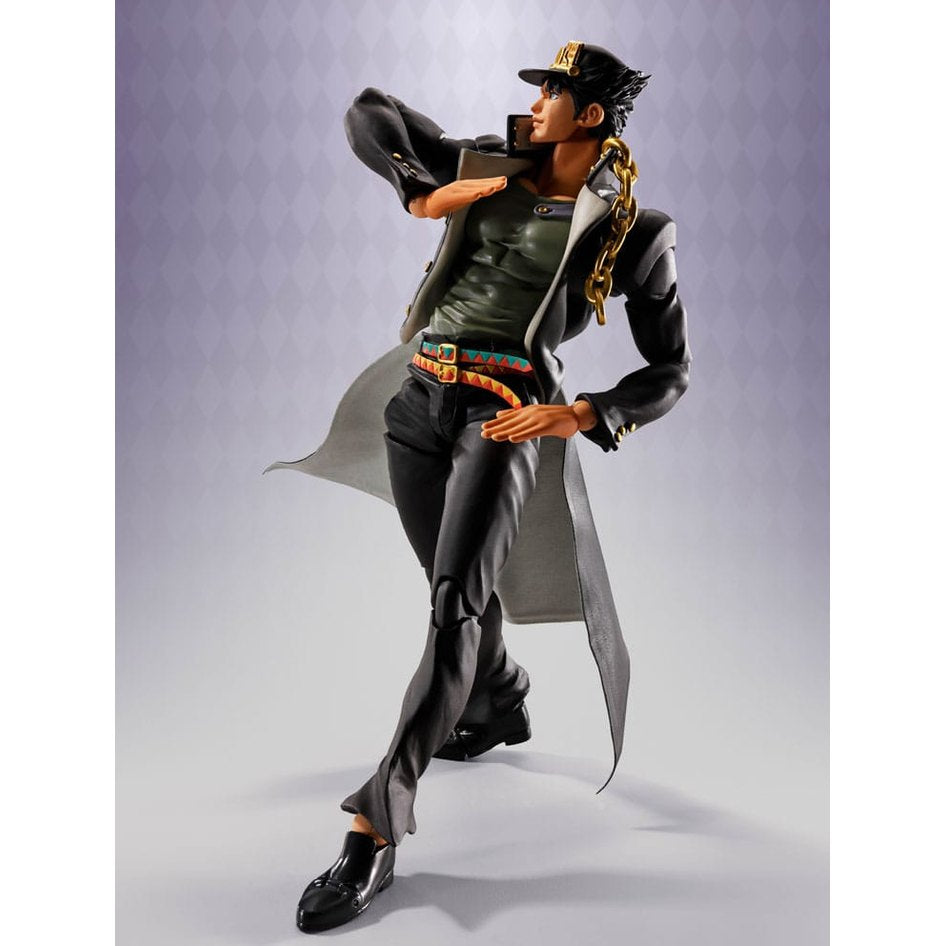 Jotaro Kujo Actionfigur / JoJo's Bizarre Adventure / Tamashii Nations S.H.Figuarts / 17 cm