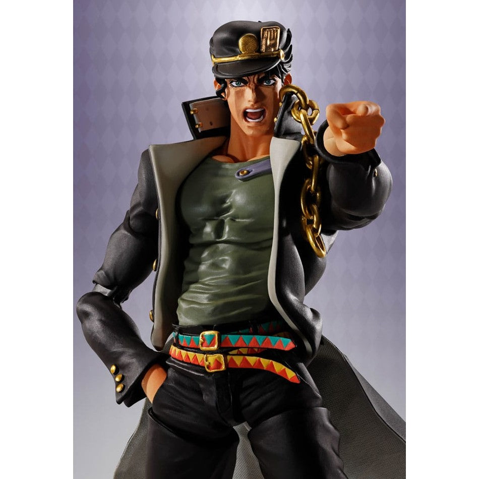 Jotaro Kujo Actionfigur / JoJo's Bizarre Adventure / Tamashii Nations S.H.Figuarts / 17 cm