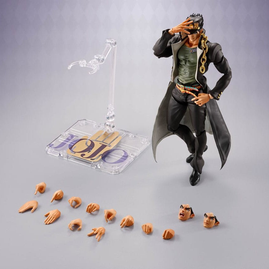Jotaro Kujo Actionfigur / JoJo's Bizarre Adventure / Tamashii Nations S.H.Figuarts / 17 cm