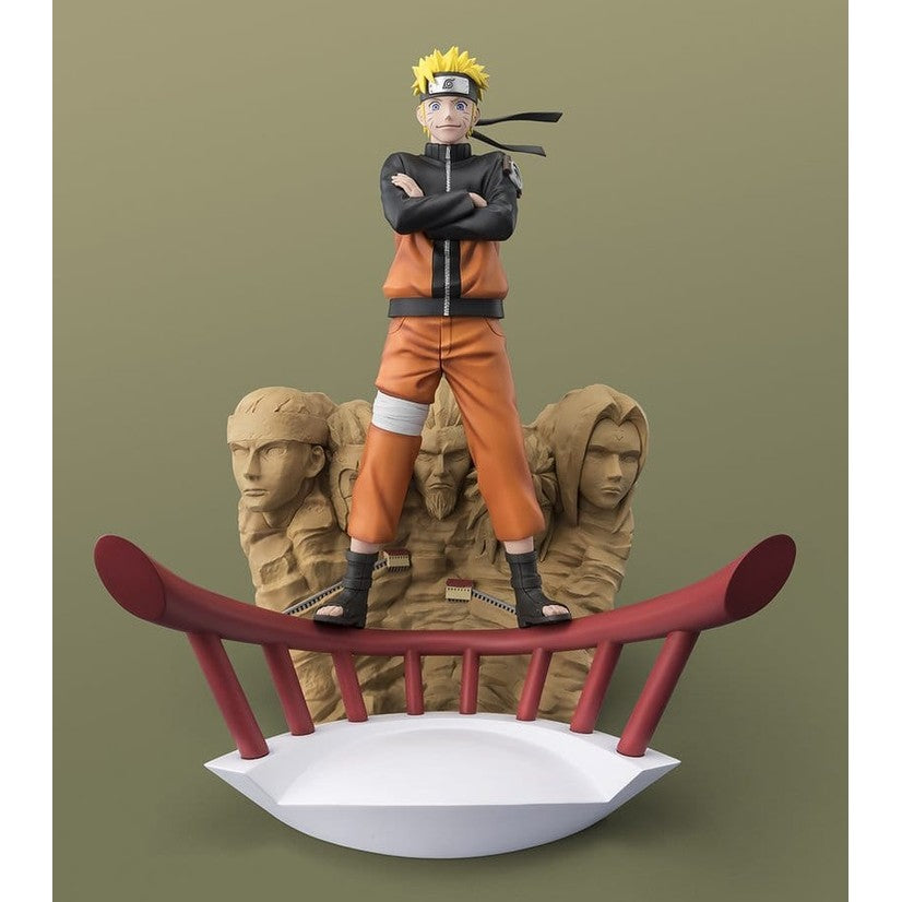Naruto Uzumaki FiguartsZERO STARTune Statue / -The Will to Hokage- / Naruto Shippuden / Tamashii Nations / 24 cm