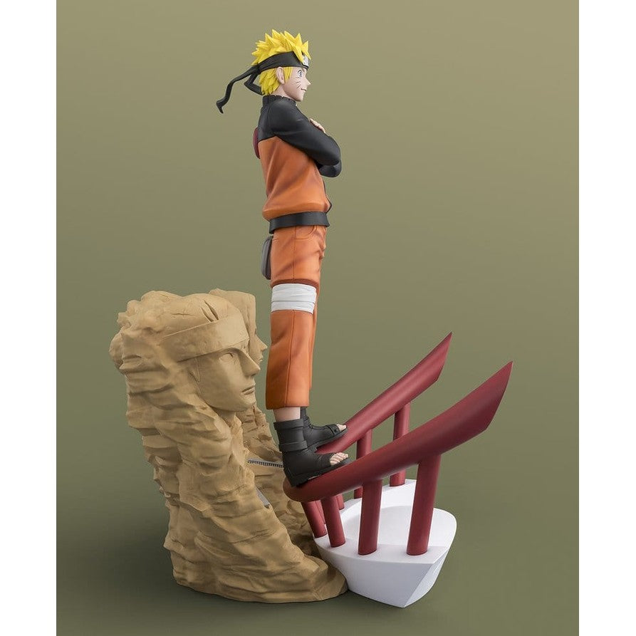 Naruto Uzumaki FiguartsZERO STARTune Statue / -The Will to Hokage- / Naruto Shippuden / Tamashii Nations / 24 cm