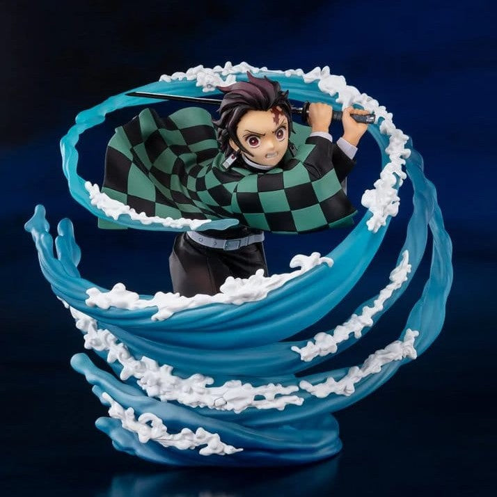 Tanjiro Kamado PVC Figur / Water Breathing / Demon Slayer: Kimetsu no Yaiba / Tamashii Nations FiguartsZERO / 15 cm
