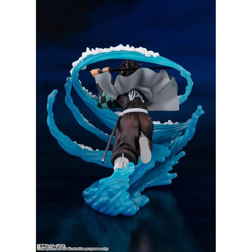 Tanjiro Kamado PVC Figur / Water Breathing / Demon Slayer: Kimetsu no Yaiba / Tamashii Nations FiguartsZERO / 15 cm