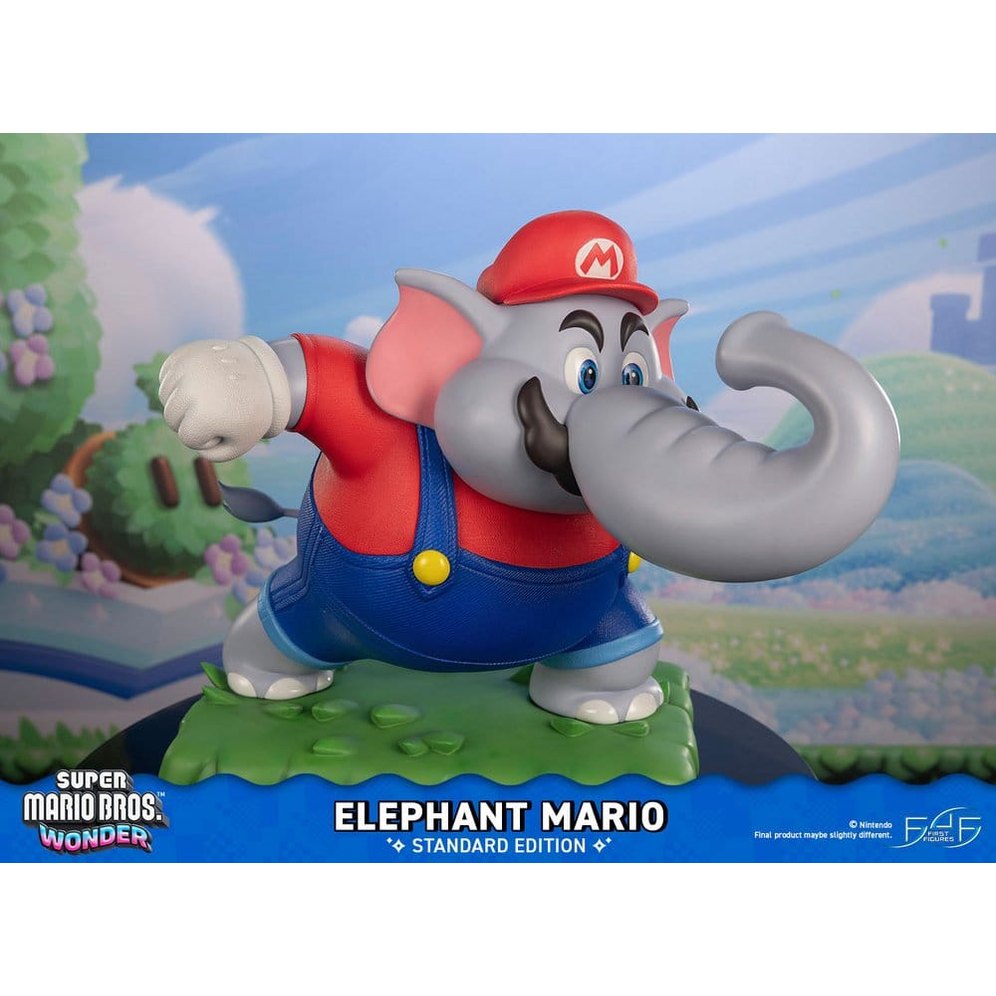 Elephant Mario Resin Statue / Standard Edition / Super Mario Bros. Wonder / First 4 Figures / 43 cm