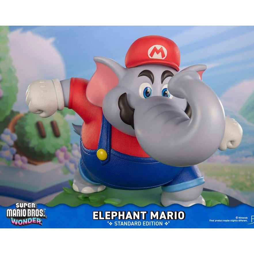 Elephant Mario Resin Statue / Standard Edition / Super Mario Bros. Wonder / First 4 Figures / 43 cm