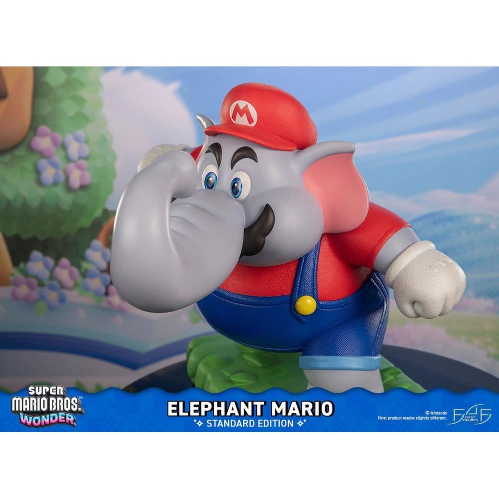 Elephant Mario Resin Statue / Standard Edition / Super Mario Bros. Wonder / First 4 Figures / 43 cm