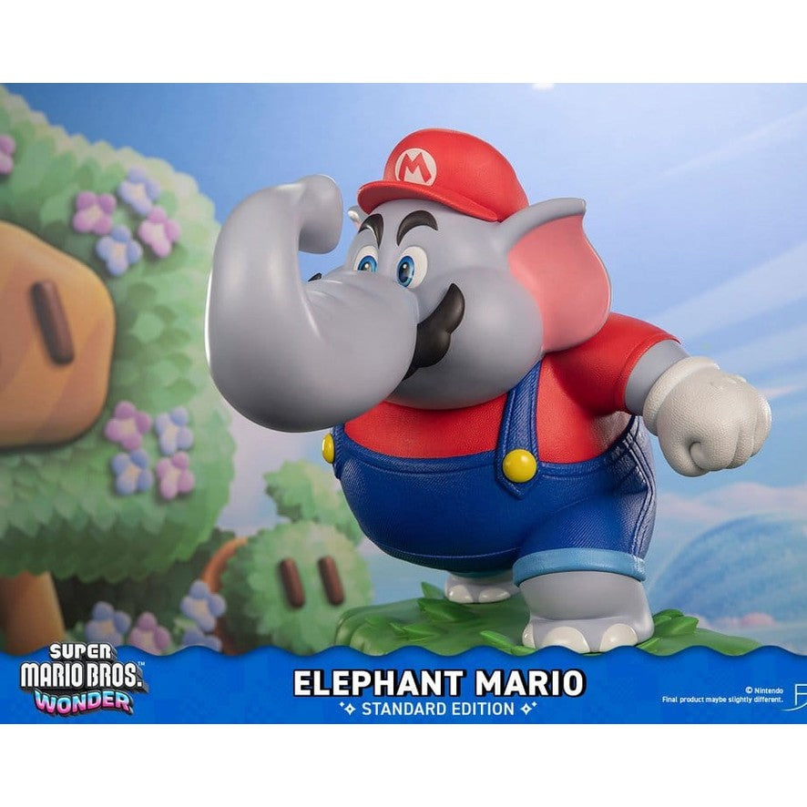 Elephant Mario Resin Statue / Standard Edition / Super Mario Bros. Wonder / First 4 Figures / 43 cm