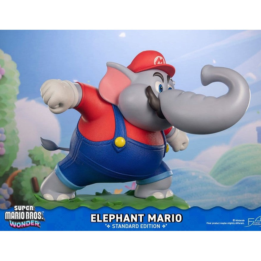 Elephant Mario Resin Statue / Standard Edition / Super Mario Bros. Wonder / First 4 Figures / 43 cm