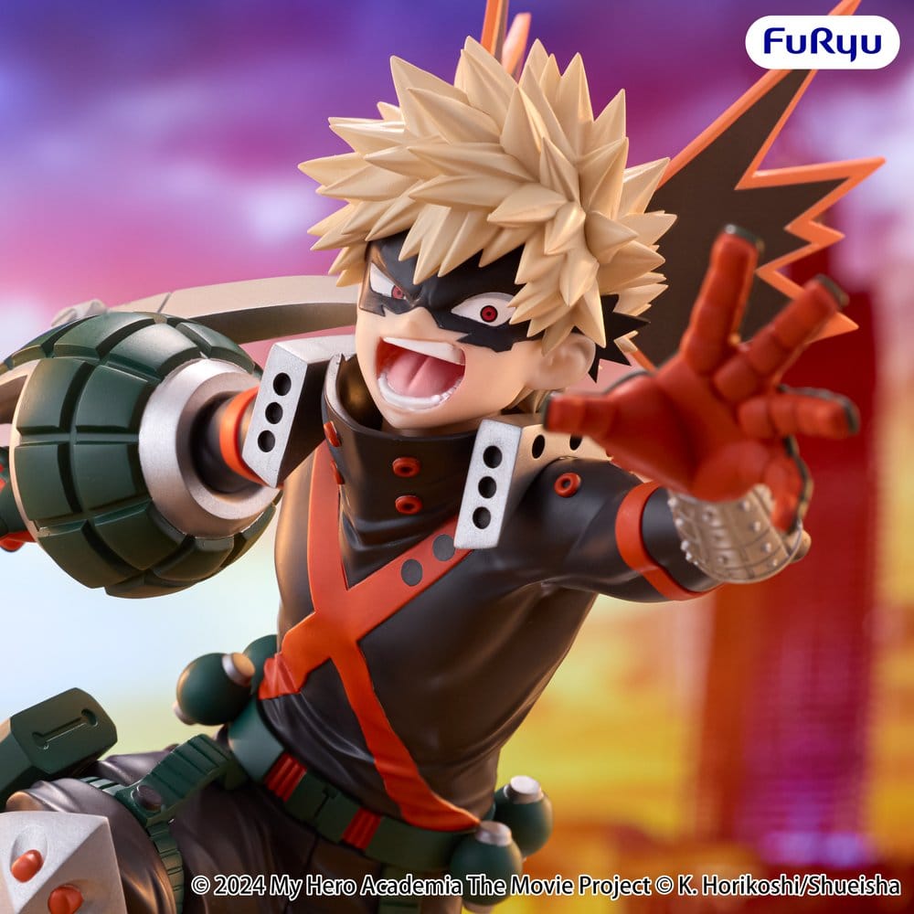 Katsuki Bakugo PVC Statue / My Hero Academia: You're Next / FuRyu Muchute / 25 cm