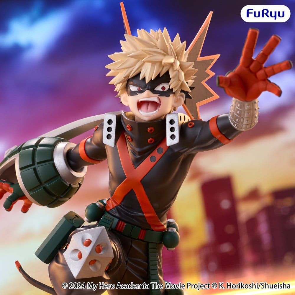 Katsuki Bakugo PVC Statue / My Hero Academia: You're Next / FuRyu Muchute / 25 cm