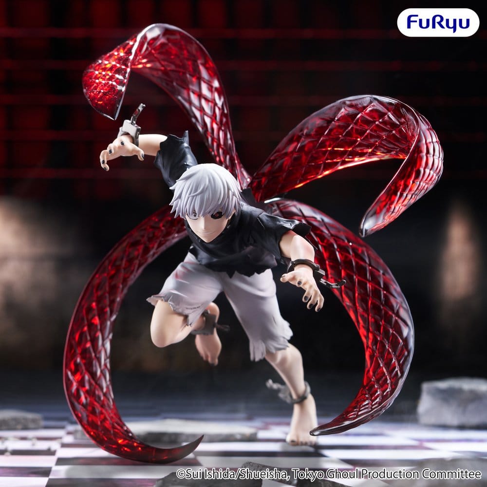 Ken Kaneki PVC Statue / Tokyo Ghoul / FuRyu Muchute / 17 cm