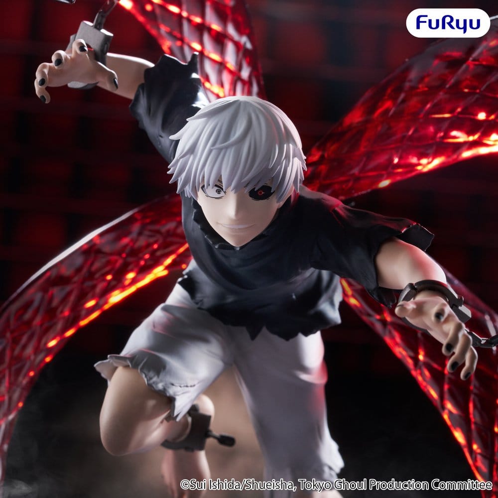 Ken Kaneki PVC Statue / Tokyo Ghoul / FuRyu Muchute / 17 cm
