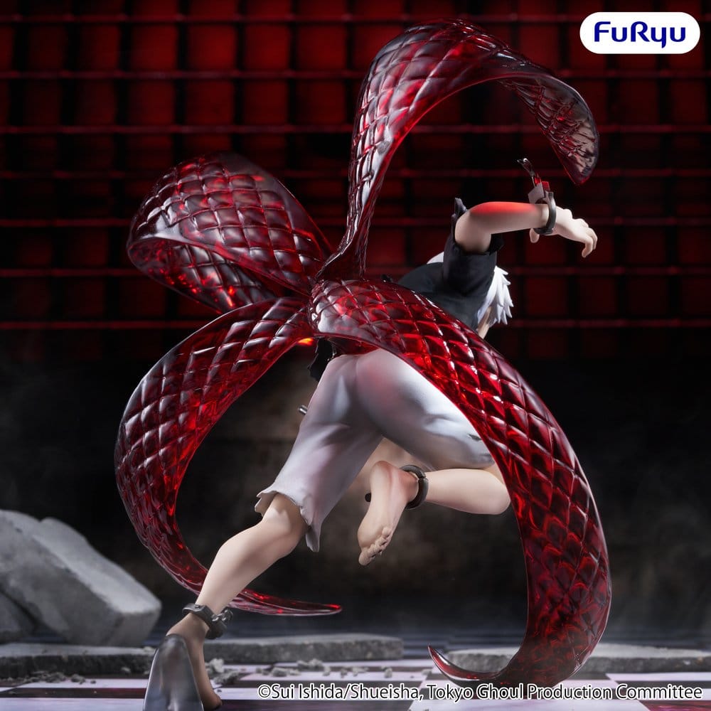 Ken Kaneki PVC Statue / Tokyo Ghoul / FuRyu Muchute / 17 cm