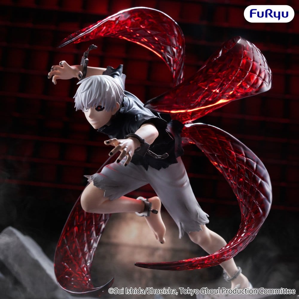 Ken Kaneki PVC Statue / Tokyo Ghoul / FuRyu Muchute / 17 cm