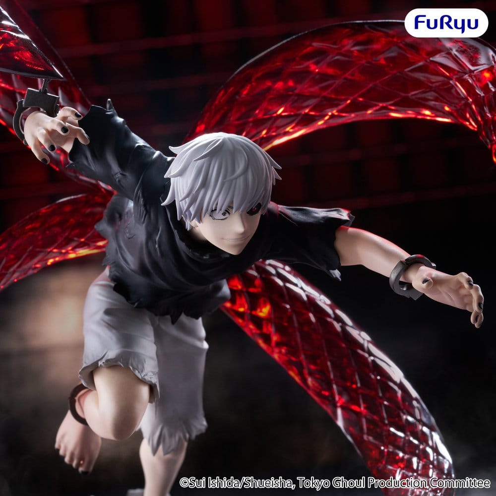 Ken Kaneki PVC Statue / Tokyo Ghoul / FuRyu Muchute / 17 cm