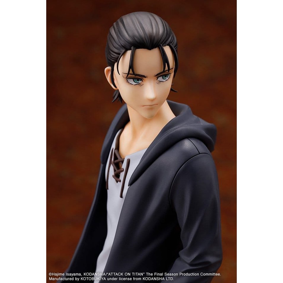 Eren Yeager PVC Figur / The Final Season Ver. / Attack on Titan: The Final Season / Kotobukiya Oshi Works / 23 cm