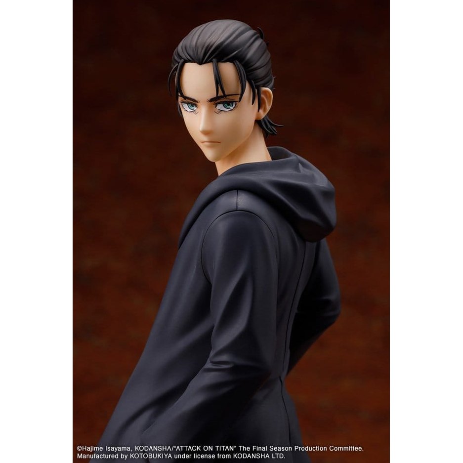 Eren Yeager PVC Figur / The Final Season Ver. / Attack on Titan: The Final Season / Kotobukiya Oshi Works / 23 cm