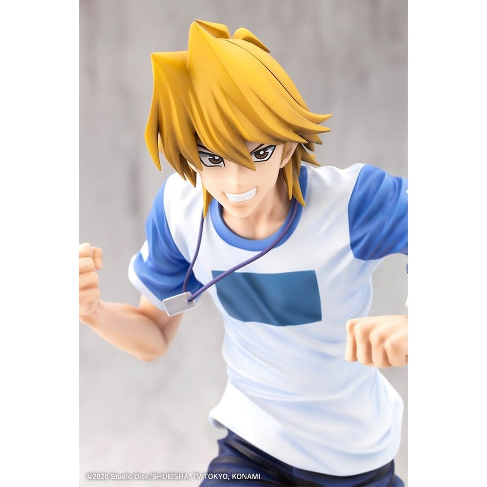 Katsuya Jonouchi Joey Wheeler ARTFX J PVC Statue / Passionate Duelists / Yu-Gi-Oh! / Kotobukiya / 22 cm