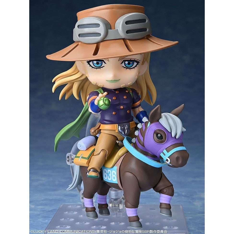 Gyro Zeppeli DX Ver. Nendoroid Actionfigur / JoJo's Bizarre Adventure Steel Ball Run / Medicos Entertainment / 10 cm
