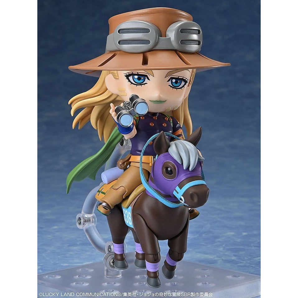 Gyro Zeppeli DX Ver. Nendoroid Actionfigur / JoJo's Bizarre Adventure Steel Ball Run / Medicos Entertainment / 10 cm