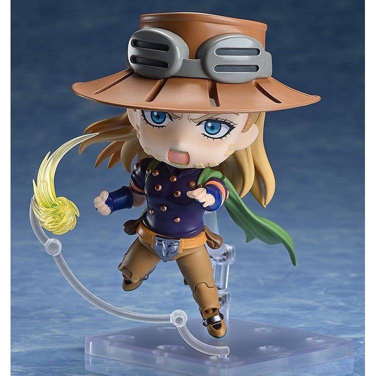Gyro Zeppeli DX Ver. Nendoroid Actionfigur / JoJo's Bizarre Adventure Steel Ball Run / Medicos Entertainment / 10 cm