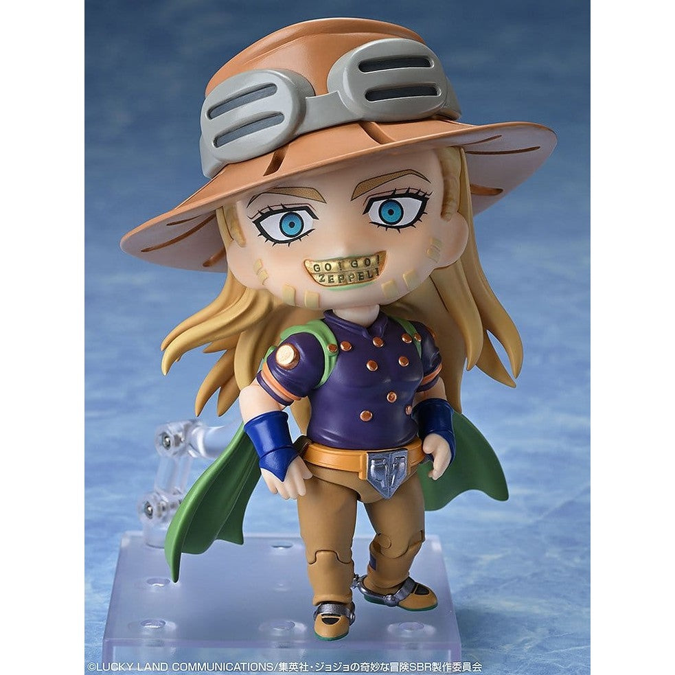 Gyro Zeppeli DX Ver. Nendoroid Actionfigur / JoJo's Bizarre Adventure Steel Ball Run / Medicos Entertainment / 10 cm
