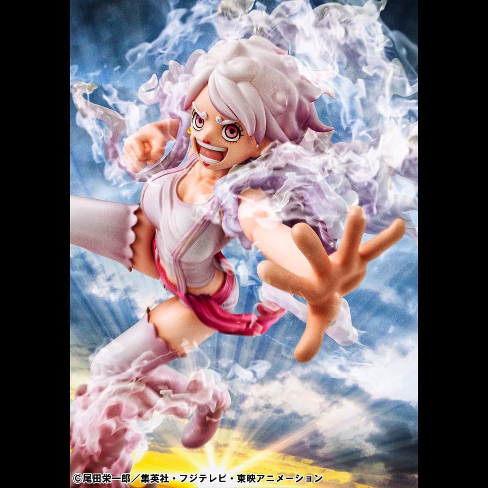 Jewelry Bonney PVC Statue / The Freest Future Ver. / One Piece / Megahouse Portrait of Pirates / 24 cm