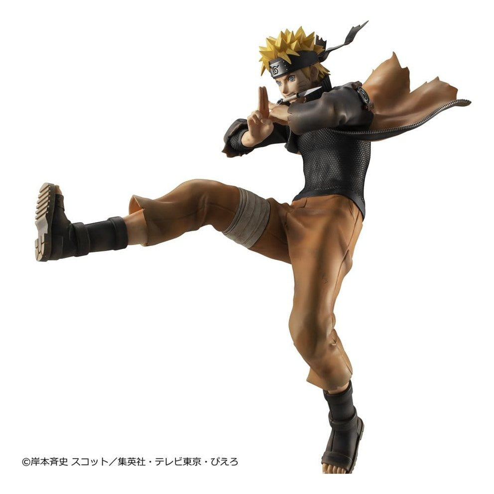 Naruto Uzumaki G.E.M. Series Statue / Great Ninja War Ver. / Naruto Shippuden / Megahouse / 26 cm