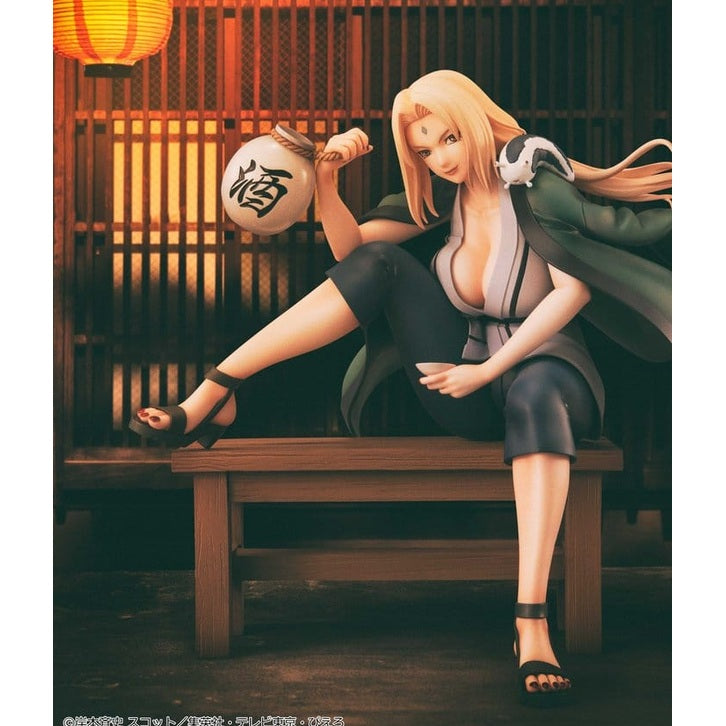 Tsunade PVC Statue / Ver.2 / Naruto Shippuden / Megahouse Naruto Gals / 16 cm