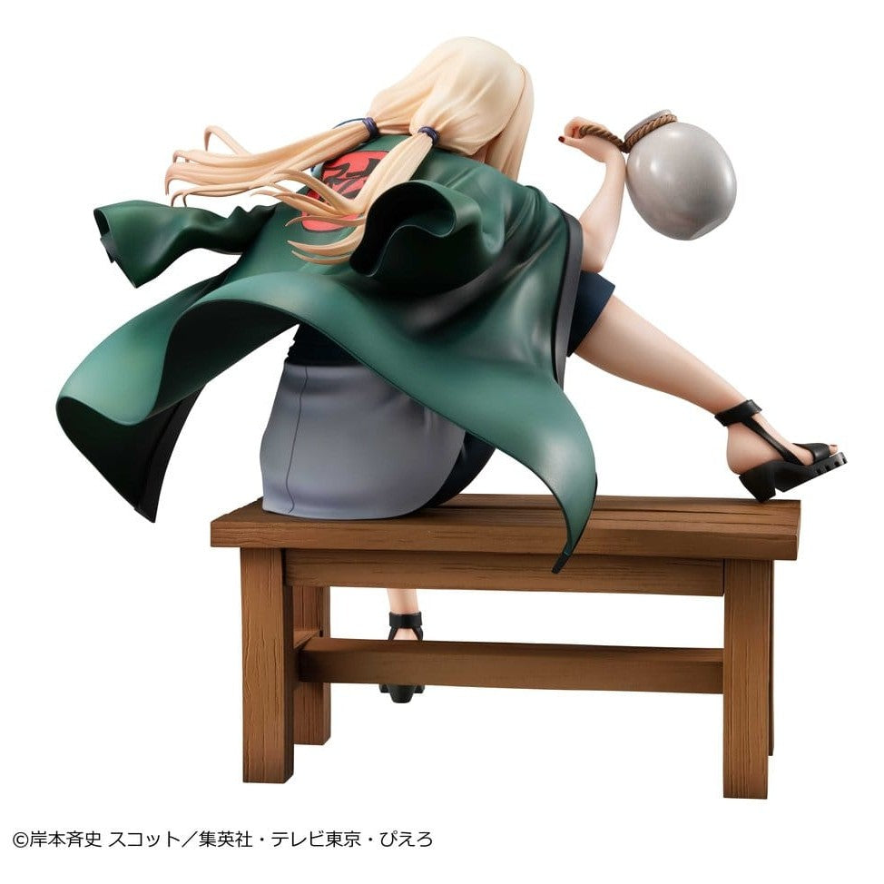 Tsunade PVC Statue / Ver.2 / Naruto Shippuden / Megahouse Naruto Gals / 16 cm