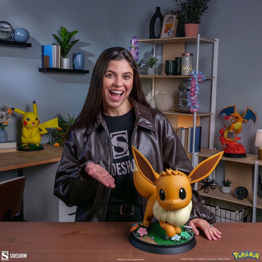 Evoli Life-Size Statue / Pokémon / Sideshow / 34 cm