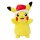 Pikachu mit Weihnachtsmütze / Pokémon Plüsch 20 cm