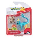 Wuffels, Blubella & Aquana Pokémon Battlefiguren 5 cm