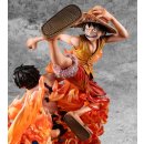Ruffy & Ace Statue / Bond between brothers 20th Limited / Megahouse / 25 cm